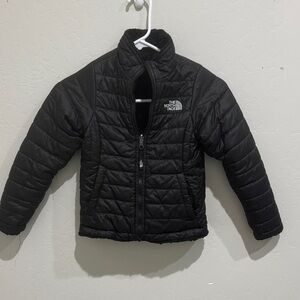 The North Face Quilted Black Reversible Jacket